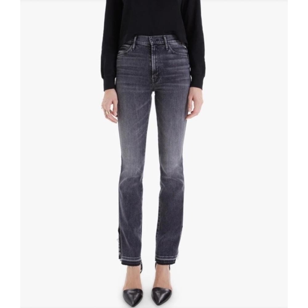 MOTHER Rascal Slit Jeans in Tag You’re It
